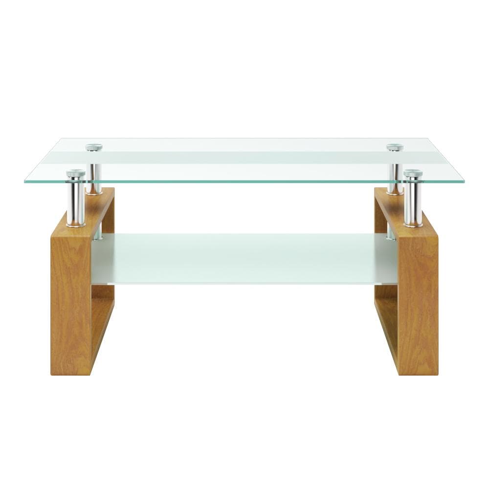 ローテーブル コーヒーテーブル 幅87.5x奥47.5x高さ39.5cm 収納棚