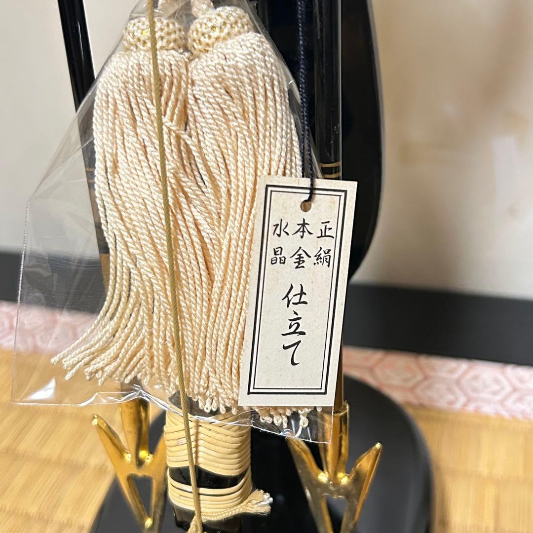 兜　五月人形　平安瑞祥作　螺鈿屏風