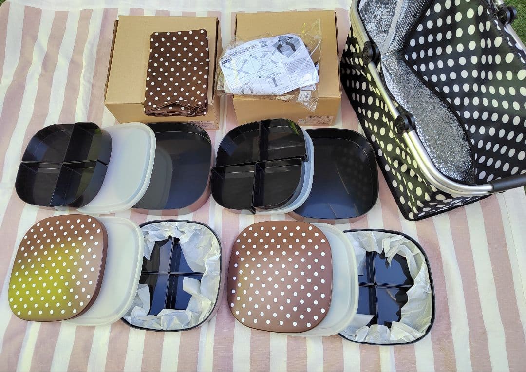 cheri　お重箱　セット　ピクニック　運動会