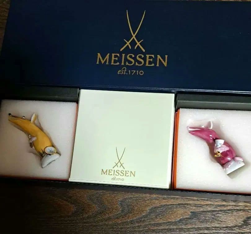 ☆新品☆　お値下　MEISSEN マウス フィギュアセット(希少)