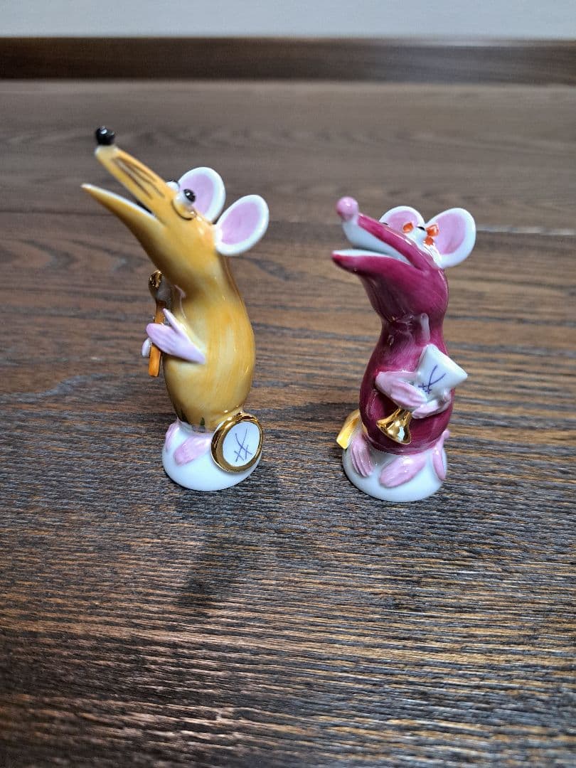 ☆新品☆　お値下　MEISSEN マウス フィギュアセット(希少)