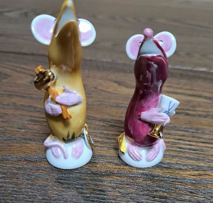 ☆新品☆　お値下　MEISSEN マウス フィギュアセット(希少)