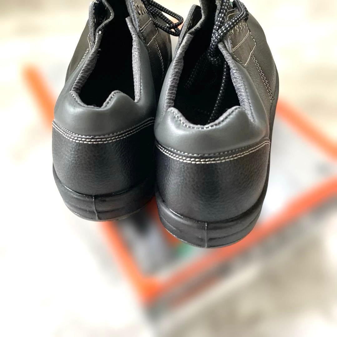 新品】作業靴TRUSCO中山 快適安全靴（ワイド樹脂先芯） 黒