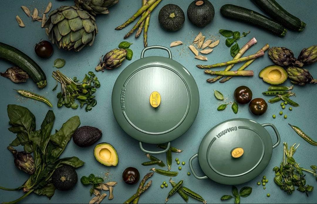 Ballarini バッラリーニ ベラモンテ20cm 両手鍋 鋳物 ホーロー鍋