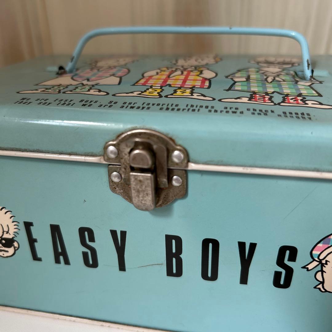 EASY BOYS 缶ケース 小物入れ 80年代ファンシーグッズ - メルカリ