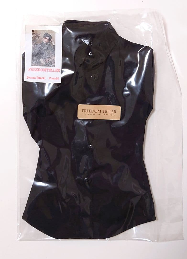 FREEDOMTELLER Decent シャツ 黒 DOLK 60cmクラス