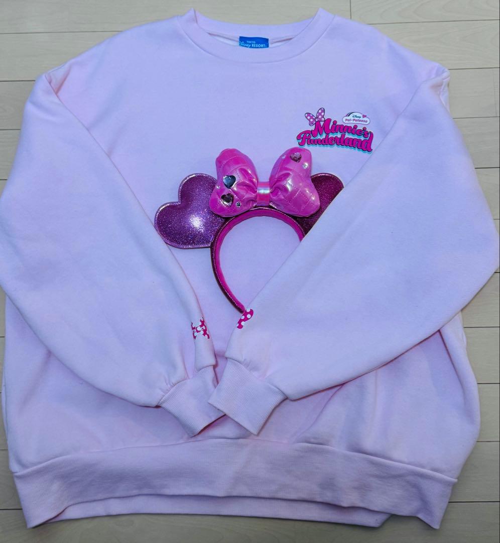 ミニーのファンダーランド トレーナー カチューシャセット - メルカリ
