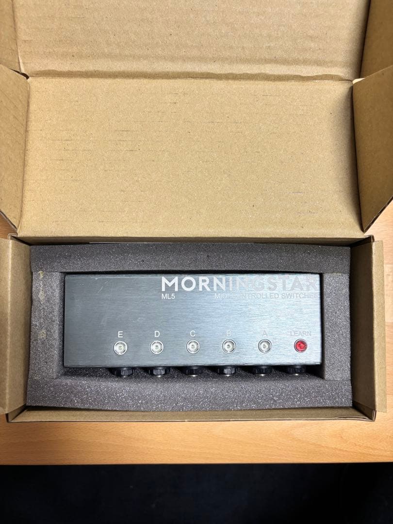 5*2様 MORNINGSTAR ML5 MIDIコントロールスイッチャー