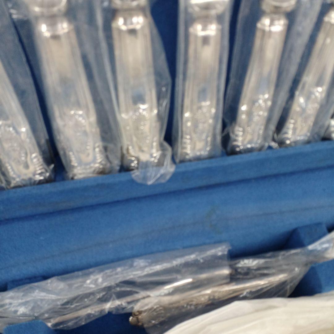 銀製MAPPIN & WEBB【カトラリーセット 39本組】専用木製ケース鍵付き