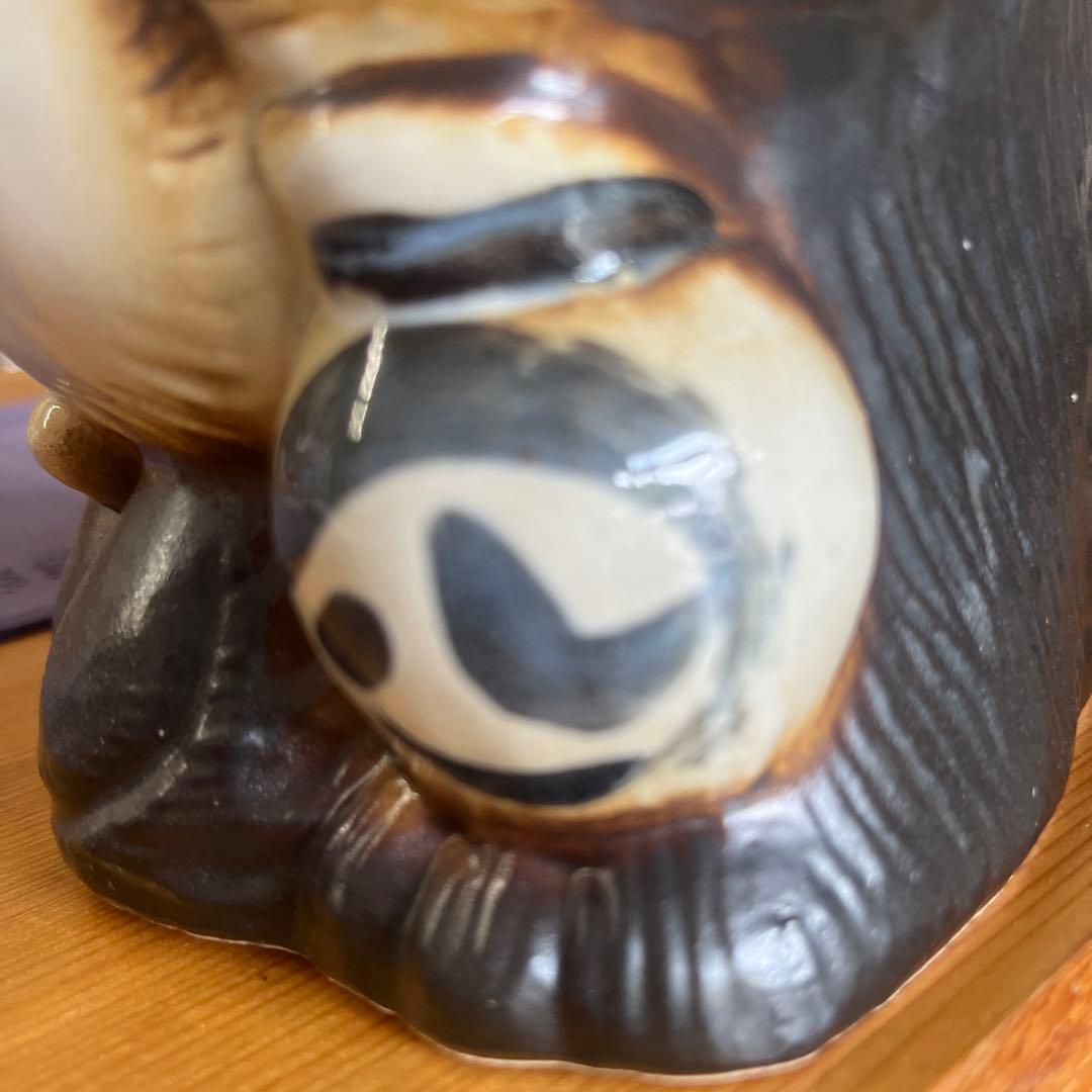 チョー縁起物❗信楽焼福狸  高さ２６cm