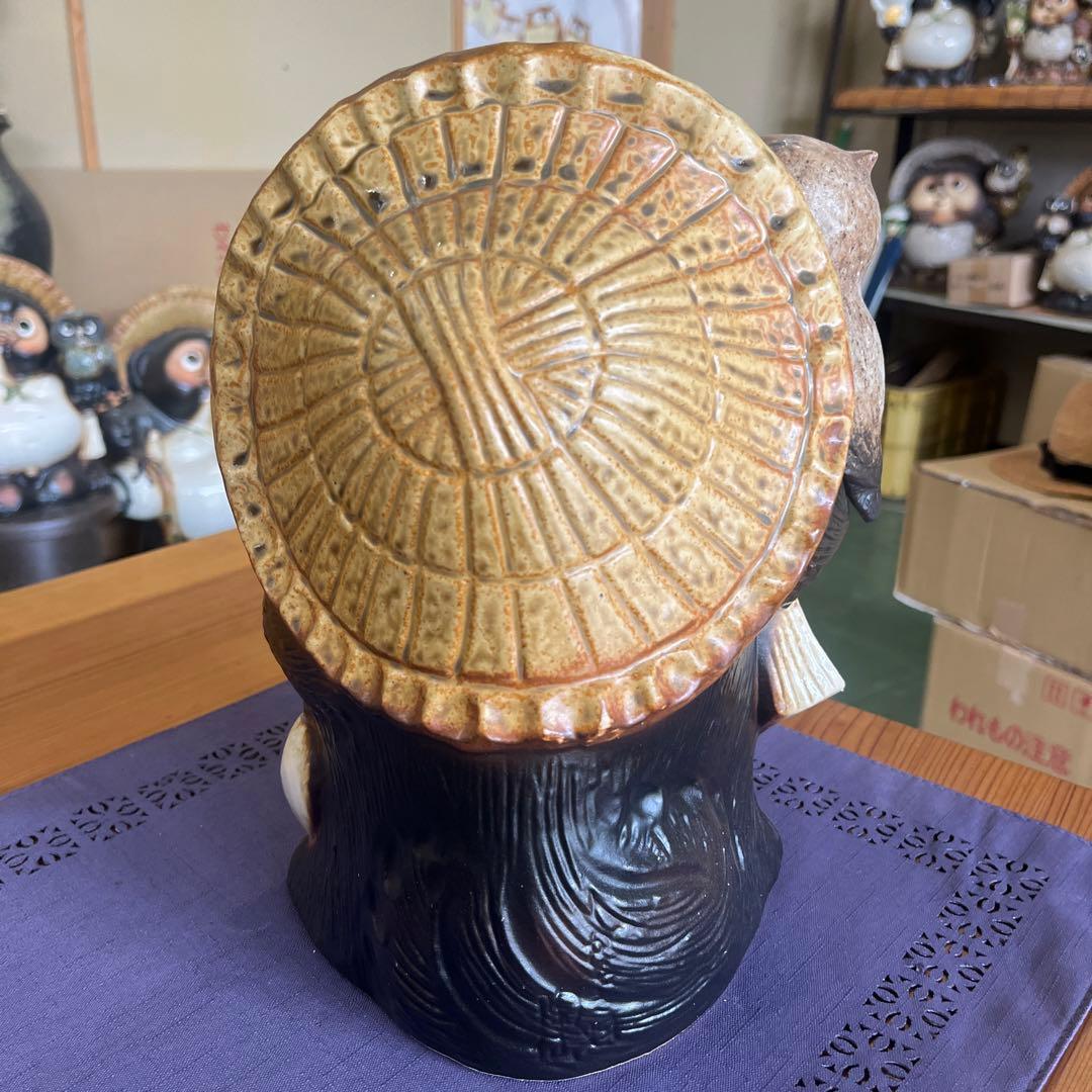 チョー縁起物❗信楽焼福狸  高さ２６cm