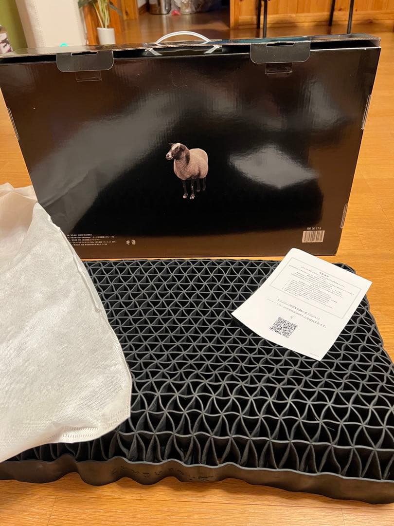 ヒツジのいらない枕 ホワイト　極楽枕　安眠　リラックス