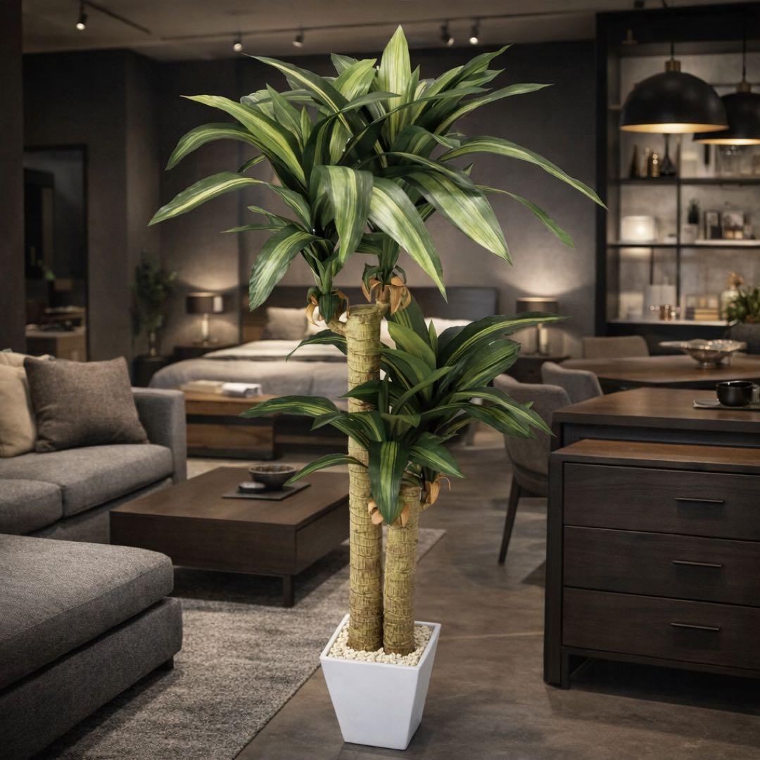 光触媒　人工観葉植物　ウォールグリーン　フェイクグリーン　幸福の木マッサン