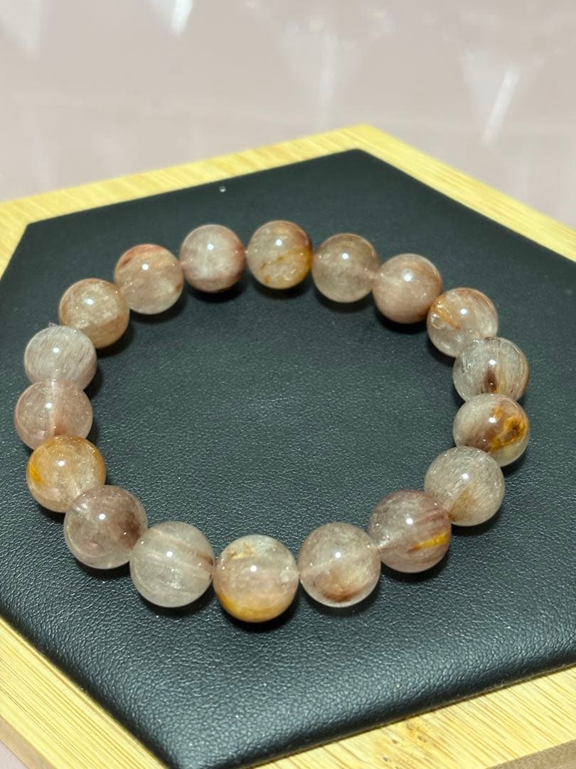 ピンクルチルクォーツ ブレスレット