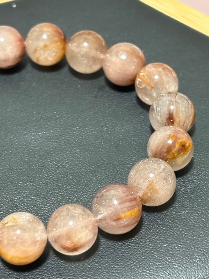 ピンクルチルクォーツ ブレスレット