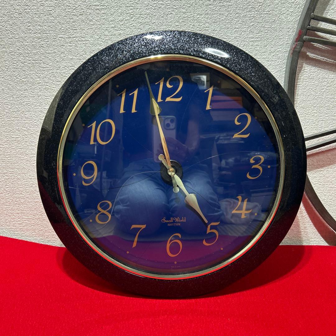 良品　リズム時計工業　4MH663RA スモールワールド　エクロールS