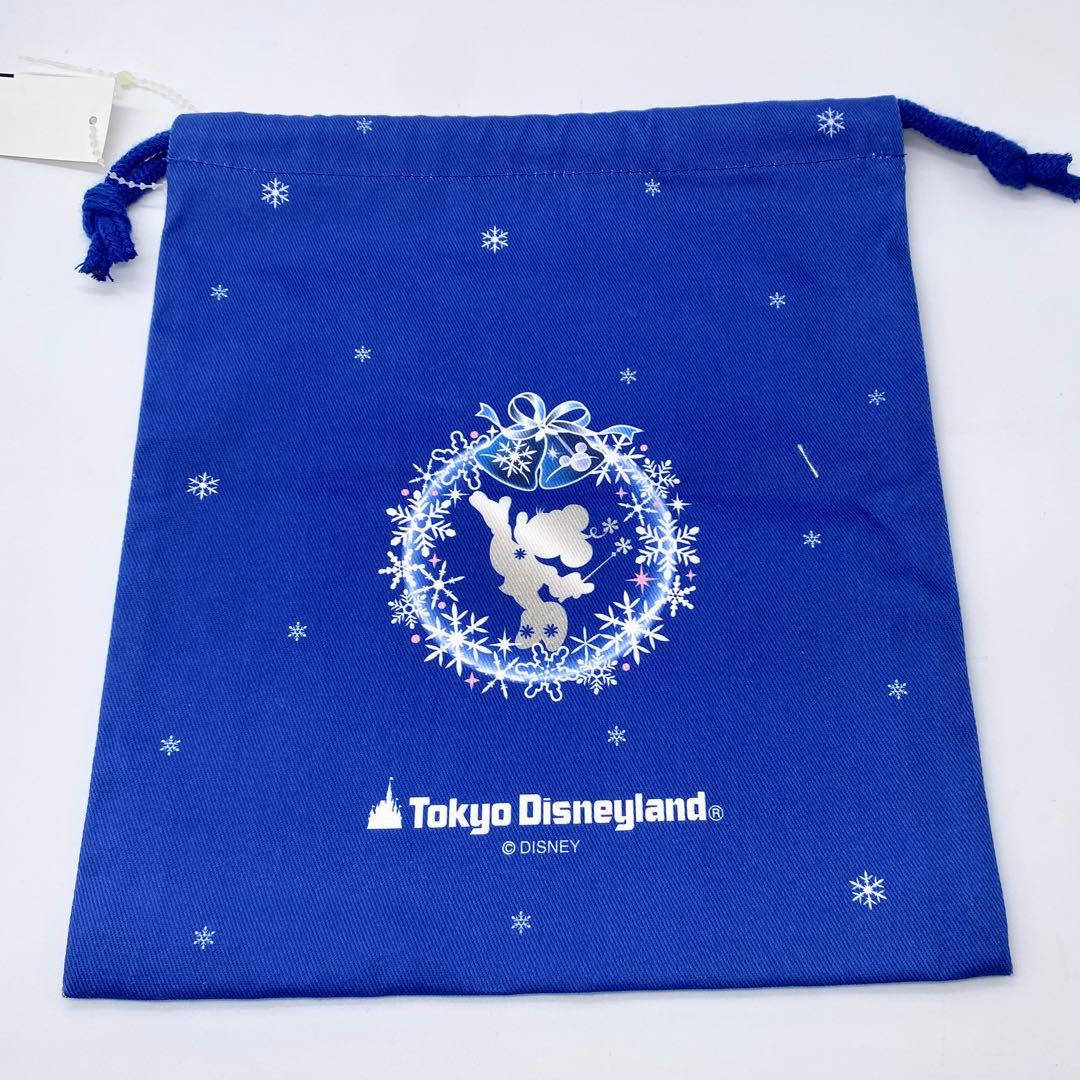 ⑲ 巾着 Disney クリスマス　ディズニーランド　ミッキー