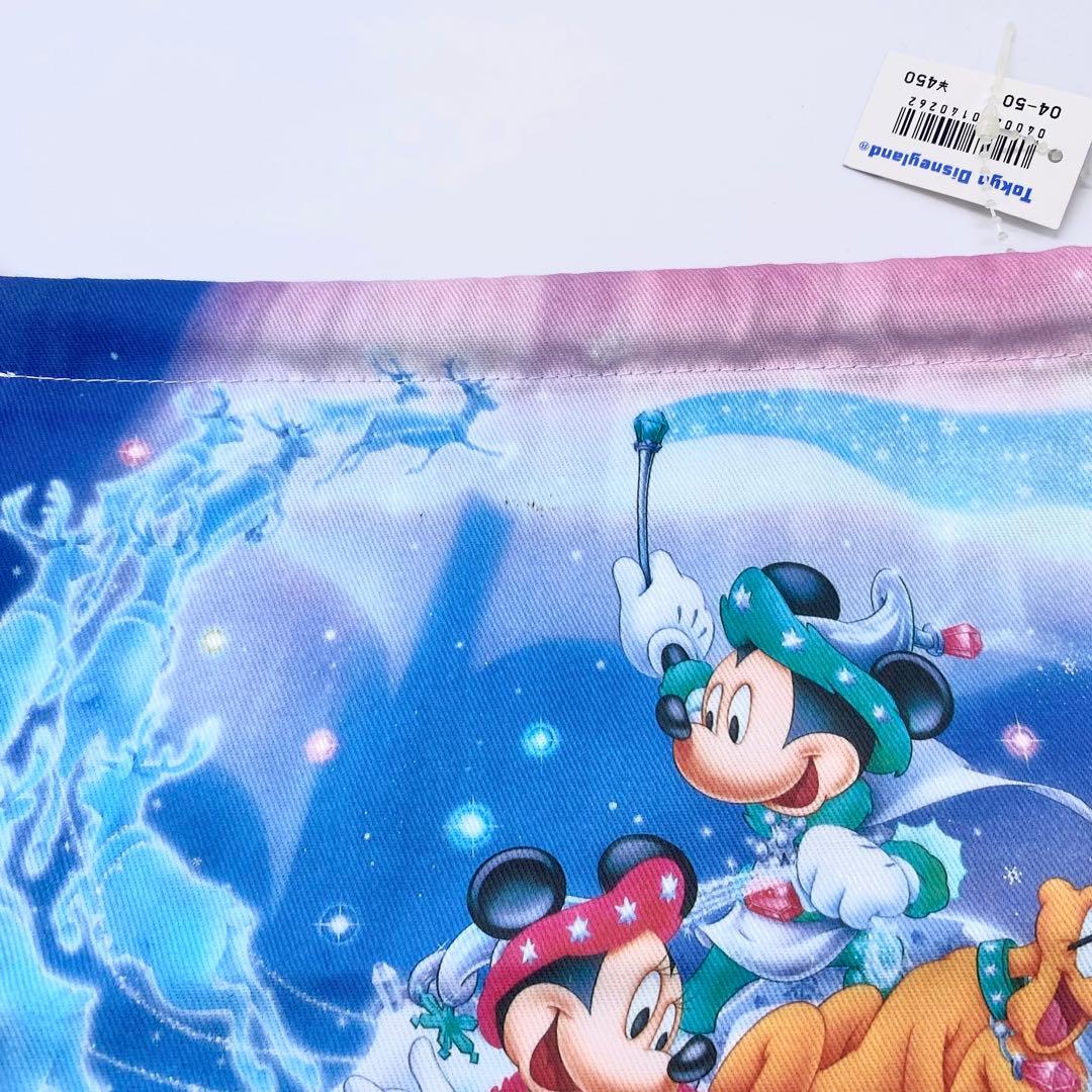 ⑲ 巾着 Disney クリスマス　ディズニーランド　ミッキー