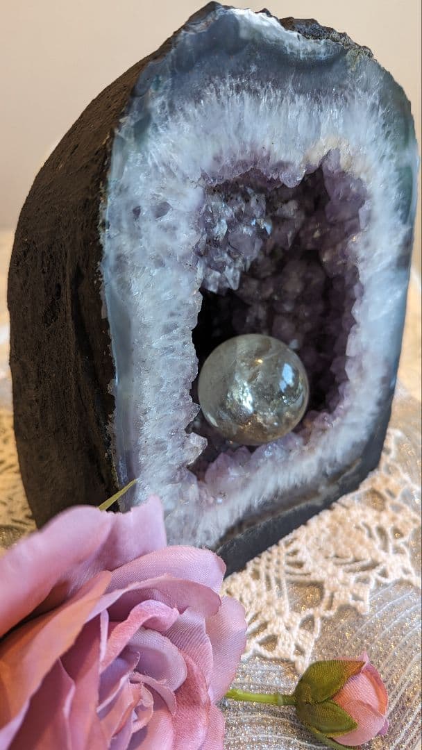 癒やしの光　アメジストドーム ウルグアイ産 浄化開運 天然石