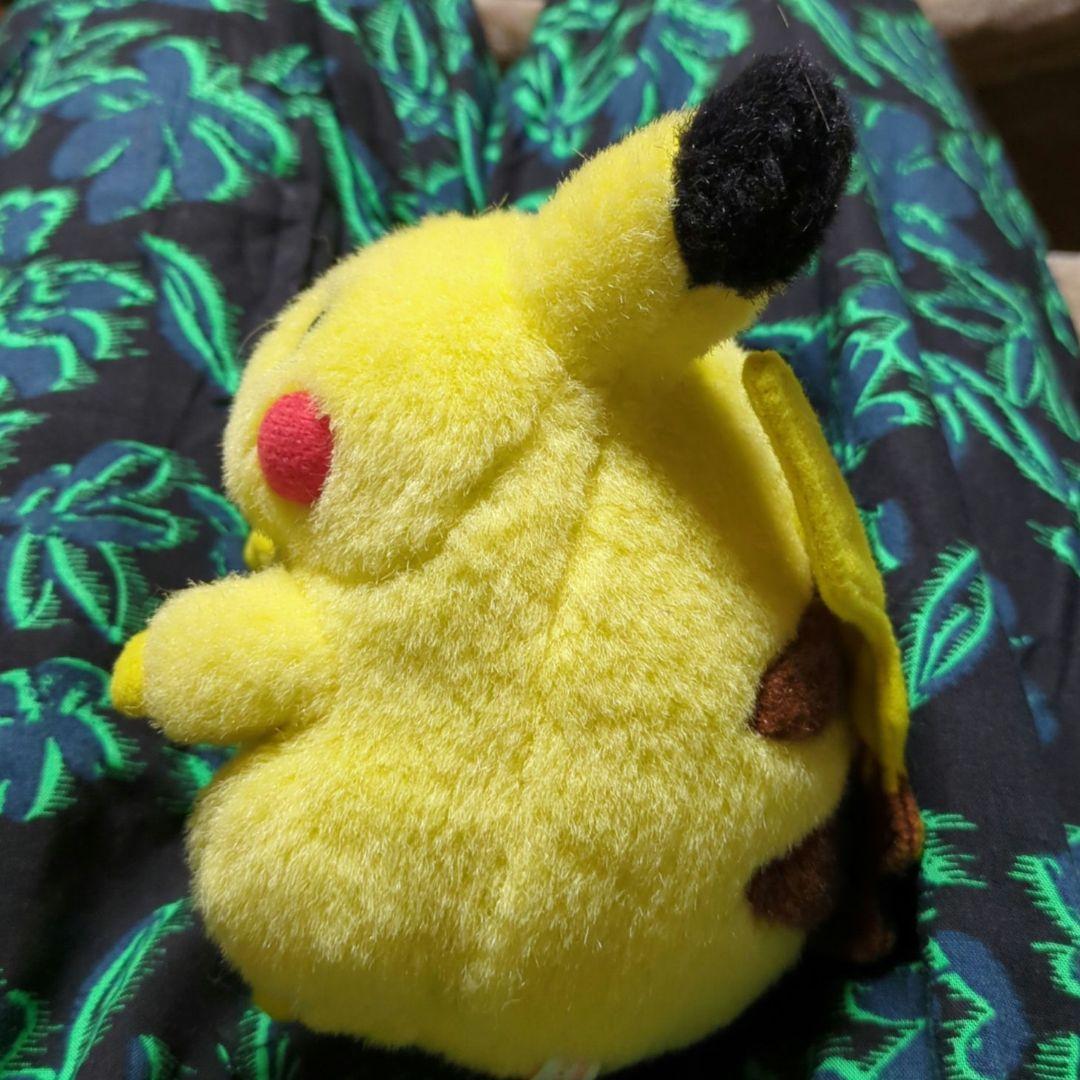 毛並美品】ポケモン ピカチュウ ぬいぐるみ 初期 初代 TOMY タカラ