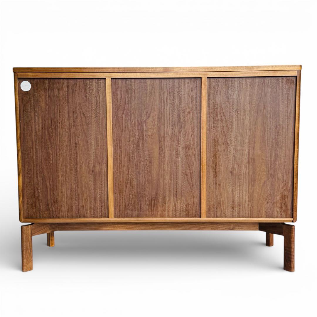 【美品】 大川家具 リビングボード サイドボード ウォールナット 北欧 ミモザ