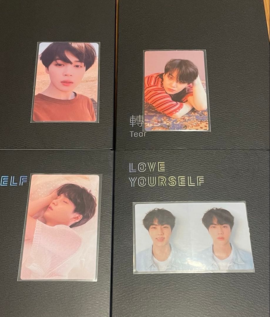 BTS LOVE YOURSELF 轉Tear 4冊セット トレカ付き - メルカリ