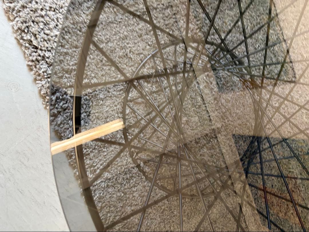 Francfranc　マーリア　コーヒーテーブル　ブラック　W80 ㎝