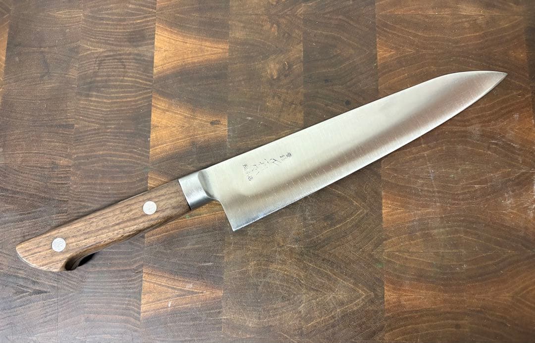 正本総本店 最上 洋出刃 210mm 7寸 包丁 牛刀 洋包丁 全鋼 7