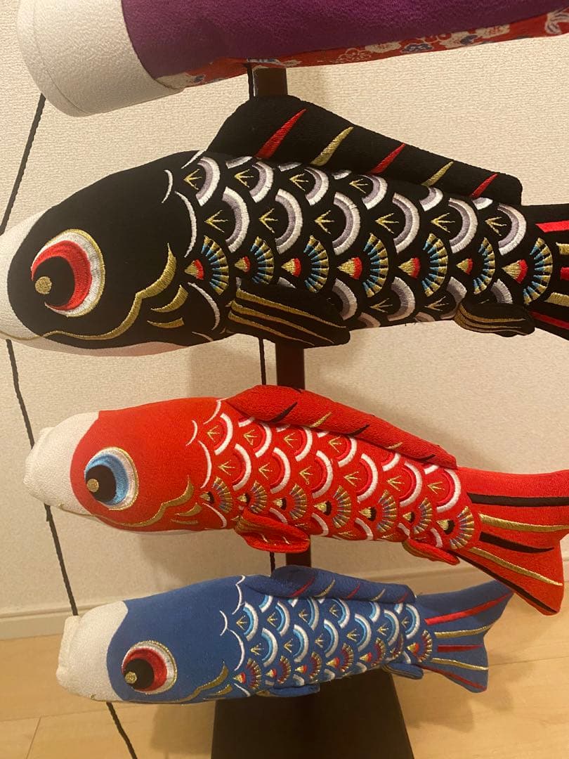 かがやき夢鯉　鯉のぼり　こどもの日　五月人形　室内用鯉のぼり　初節句