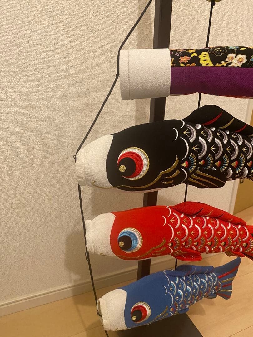 かがやき夢鯉　鯉のぼり　こどもの日　五月人形　室内用鯉のぼり　初節句