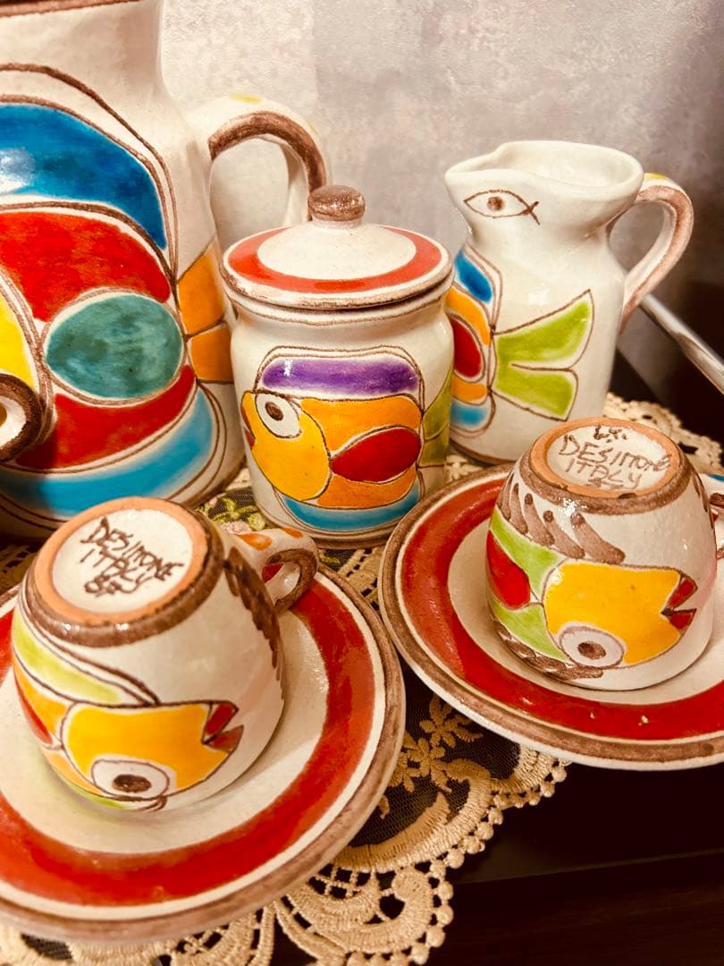 De Simone デ・シモーネ　コーヒーフルセット　イタリア製　未使用