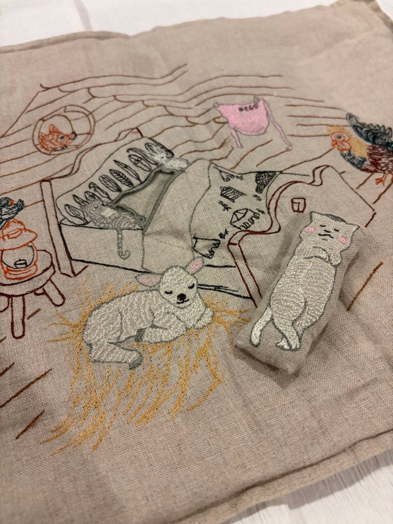 Coral&Tusk 猫村さん クッションカバー