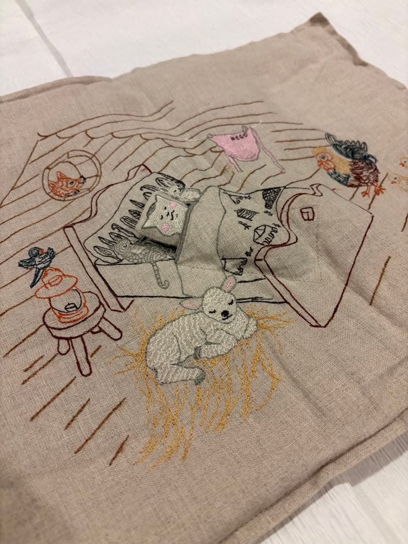 Coral&Tusk 猫村さん クッションカバー