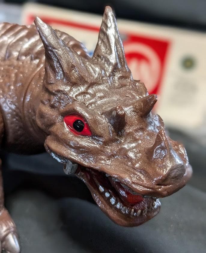 パゴス四足歩行版・ネロンガ（マルサン）ソフビフィギュア2体セット