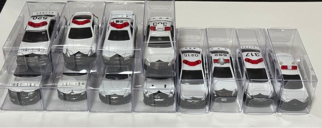 トミカ　パトカー　交通機動隊セット