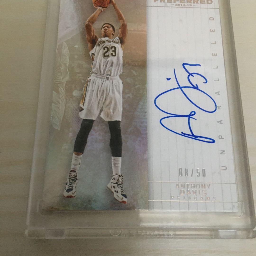 NBAカード アンソニーデイビス 直書きサインカード - メルカリ