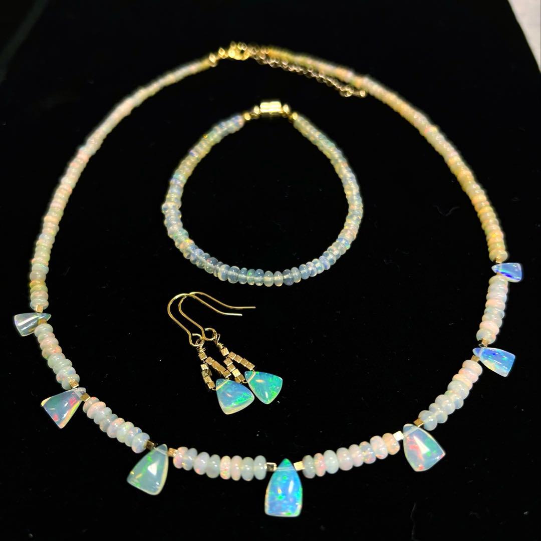 エチオピア産プレシャスオパール3点セット14kgf