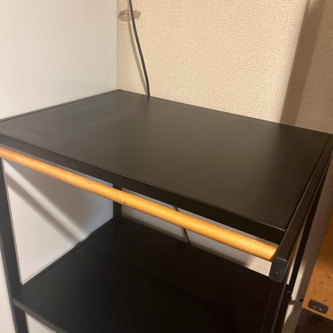 キッチンラック　電子レンジ台　tower