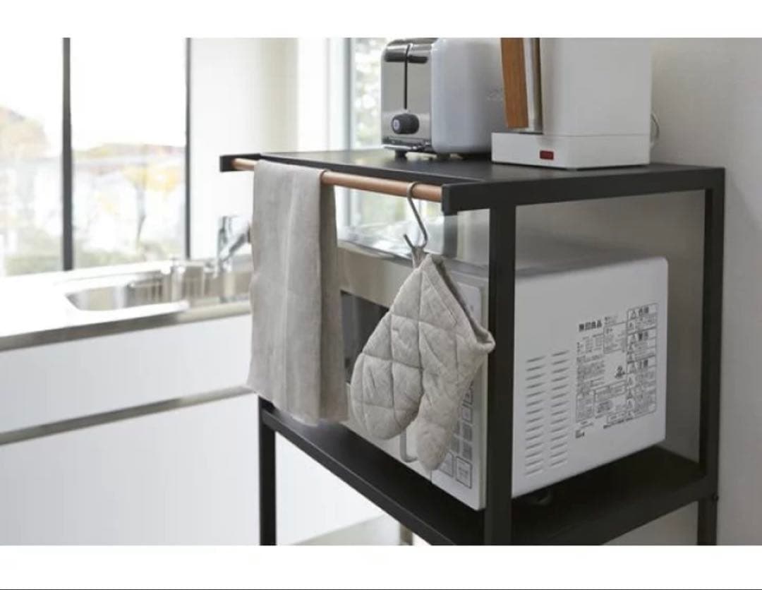 キッチンラック　電子レンジ台　tower