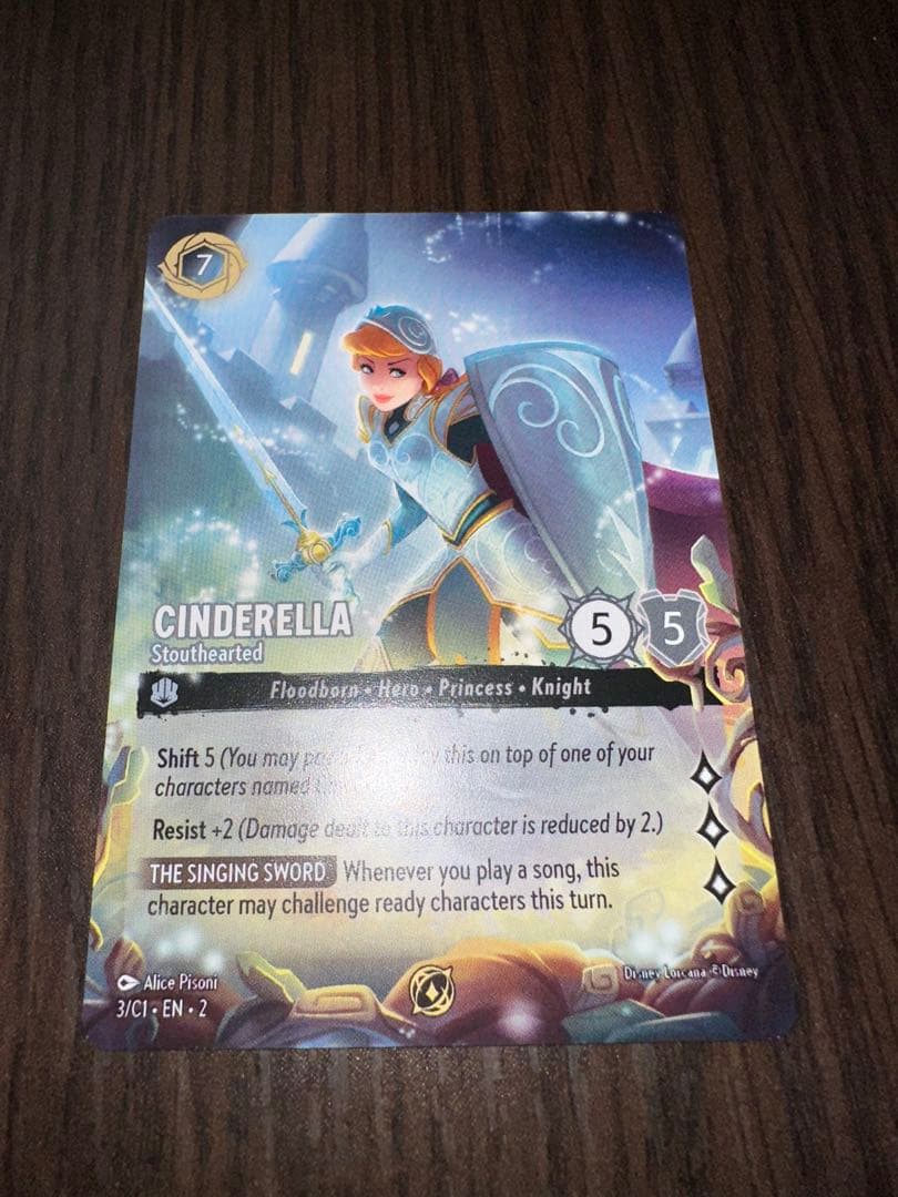 か*ん様 ロルカナ シンデレラ プロモ Lorcana Challenge 海外 - メルカリ