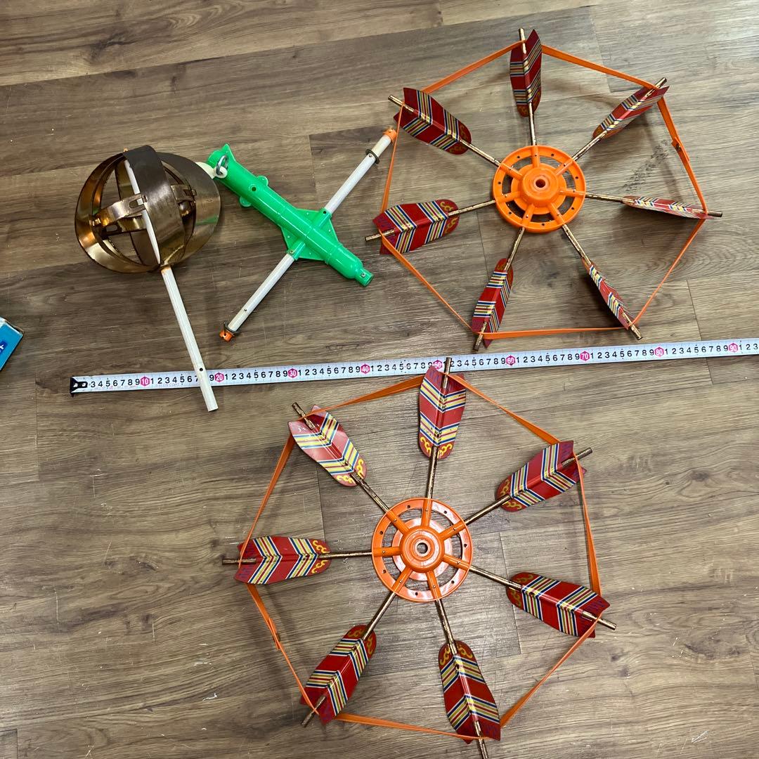 3F 鯉のぼり フルセット ゴールド鯉 吹き流し 矢車 ロープ付 ポール付き