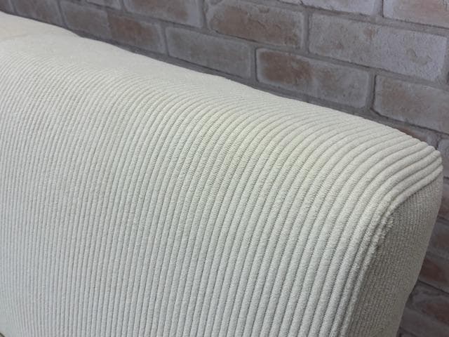 ソファーベッド　ソファ　コーデュロイ　ベージュ系　北欧風　新品