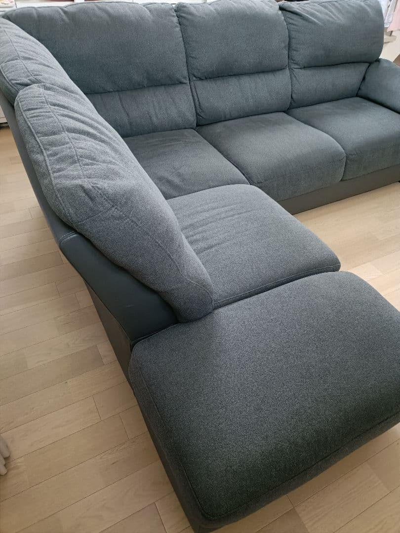 ニトリ L字カウチソファ 3〜4人掛け　NITORI　ソファー　コーナー　①のみ