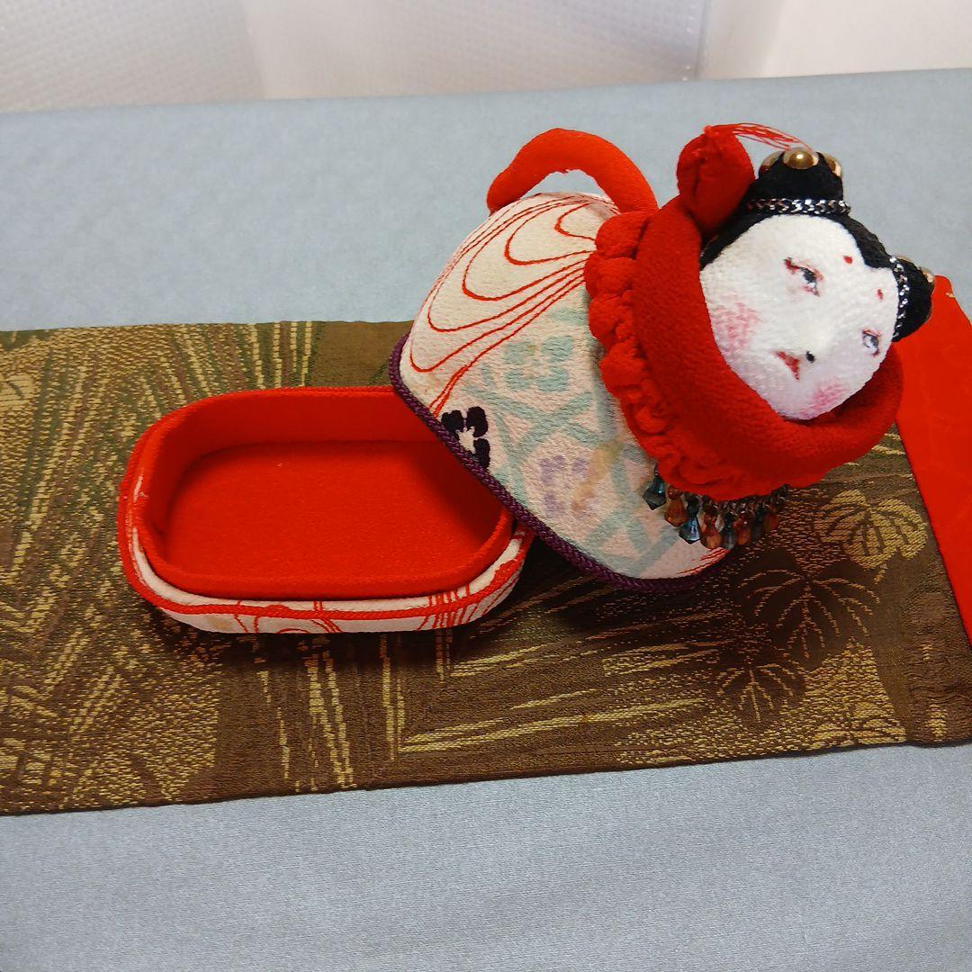 私の手作り/犬筥(いぬばこ)//古布ちりめん/手作り/セット