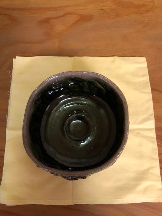 茶碗 茶道具 加藤永司 織部茶碗