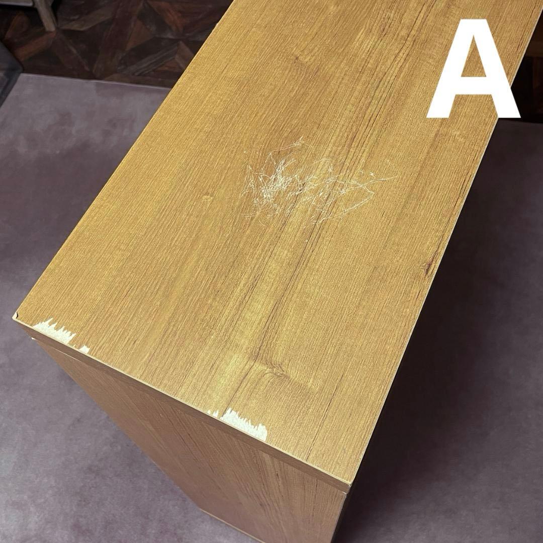 本棚 棚板高さ調整可 3列3段 2台 木目 ライトブラウン オープンシェルフ