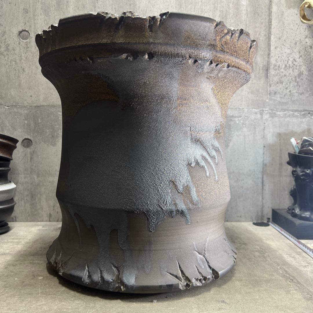 手作植木鉢2点 特大サイズ 検（ 塊根植物 グラキリス パキプス アガベ)