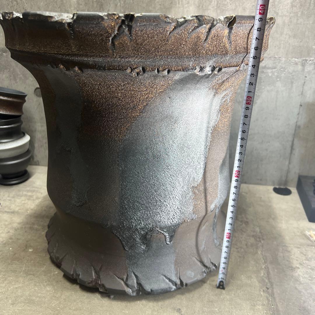 手作植木鉢2点 特大サイズ 検（ 塊根植物 グラキリス パキプス アガベ)