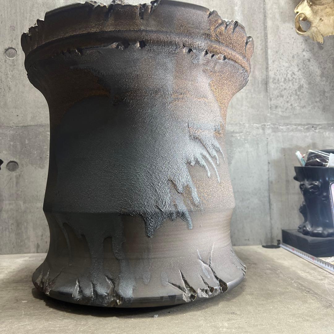 手作植木鉢2点 特大サイズ 検（ 塊根植物 グラキリス パキプス アガベ)