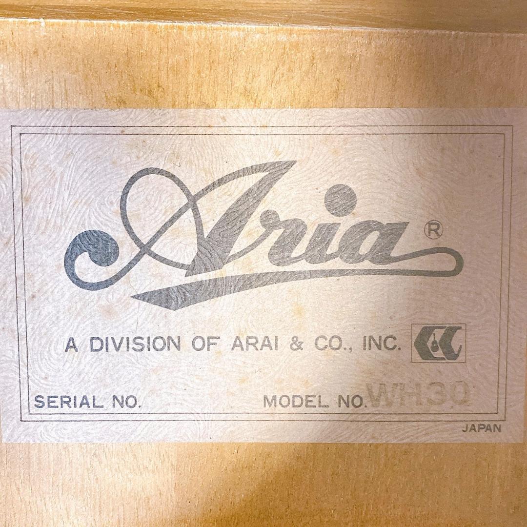 Aria WH-30 アコースティックギター ハードケース付き／日本製 - メルカリ